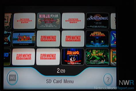 The Wii SD Card Menu: A Walkthrough - News - Nintendo World Report