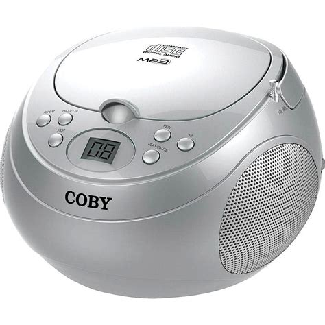 Coby Portable Cd Player & Digital AM/FM Radio Tuner Mega Bass Reflex Stereo Sound System Plus ...