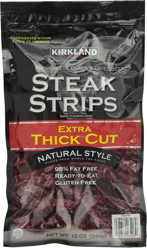 Kirkland Signature Steak Strips Extra Thick Cut, 12 Ounce