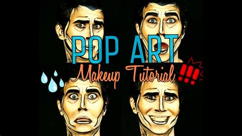 Pop Art Makeup Tutorial - YouTube