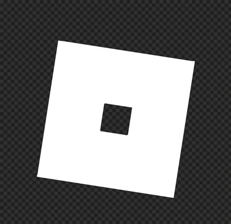 HD Roblox White Symbol Sign Icon Logo PNG | Citypng