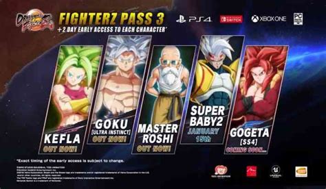 Dragon Ball FighterZ DLC Characters for Season 3 All Revealed | COGconnected