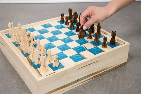 DIY Chess and Checkers Set - Addicted 2 DIY