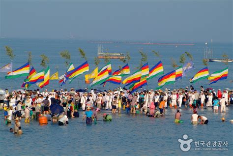 Camino del Milagro de Moisés de Jindo (진도 신비의 바닷길)