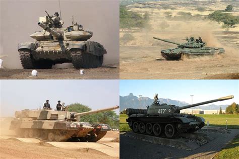 A Look at Indian Army's Main Battle Tanks