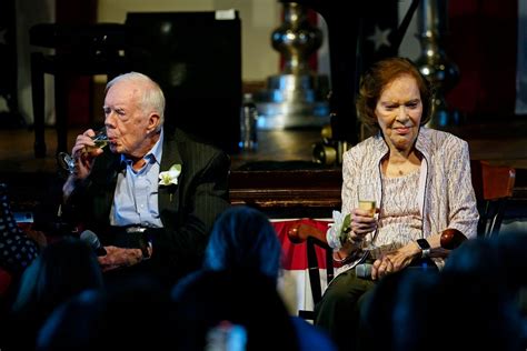 Jimmy Carter, wife Rosalynn celebrate 75 years of marriage