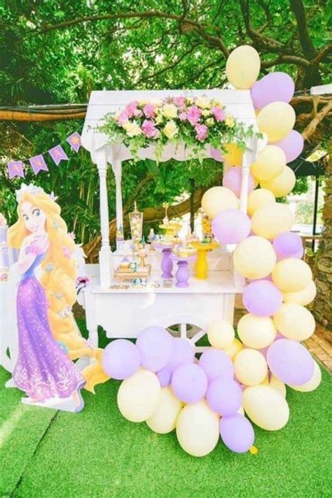 tangled party theme Birthday Party Ideas | Photo 5 of 30 | Tangled ...