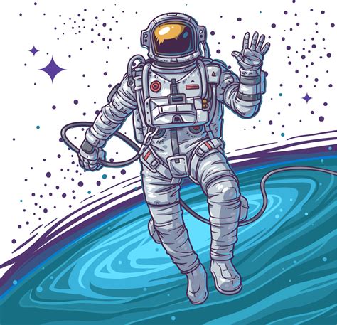 Astronaut Vector PNG Image | PNG All