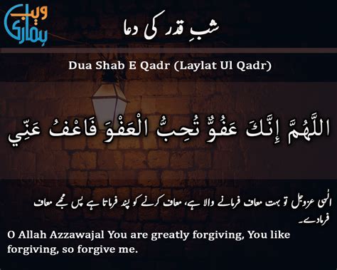 Dua Shab e Qadr (Laylat ul Qadr) (Shab e Qadr Ki Dua)