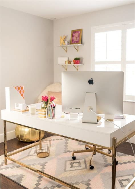 Chic Office Essentials - Fancy Things | Home office organization, Home office, Home office space