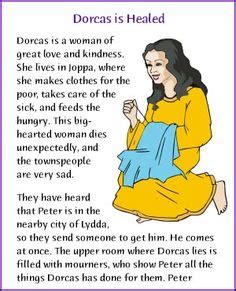 Peter heals Dorcas