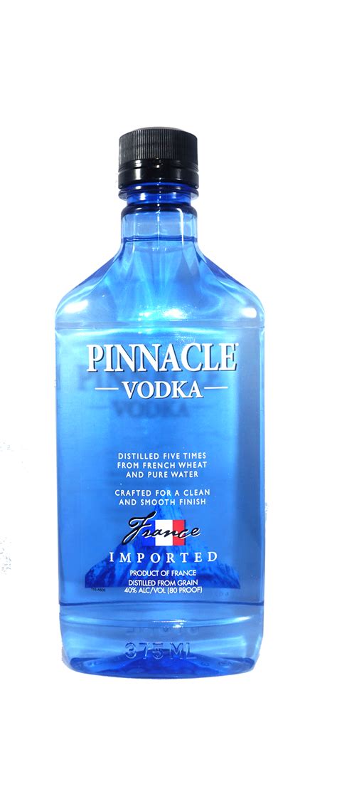 PINNACLE VODKA FRANCE 375ML – Remedy Liquor