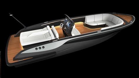 luxury tender yacht design by H.Bekradi #yachtdesign | Yacht design, Boat design, Yacht