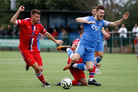 Photographer captures the action as Lichfield City FC and Chasetown FC ...