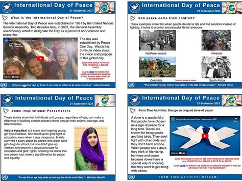 Assembly: UN International Day of Peace | Teaching Resources