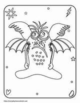 27 Free Monster Coloring Pages For Kids sketch template