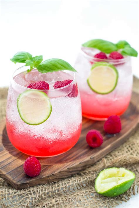 Raspberry Lime Vodka Cocktail Recipe | Cooking with Nart