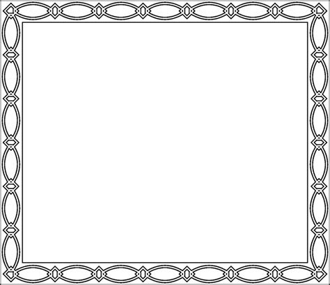 Fancy Border coloring page - Coloring Pages 4 U