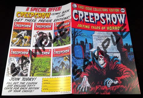 THE HORRORS OF IT ALL: Creepshow Comic Book Replica