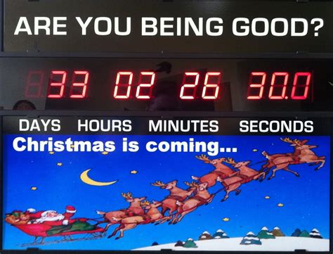 Countdown to Christmas. | Event countdown, Countdown sign, Countdown clock