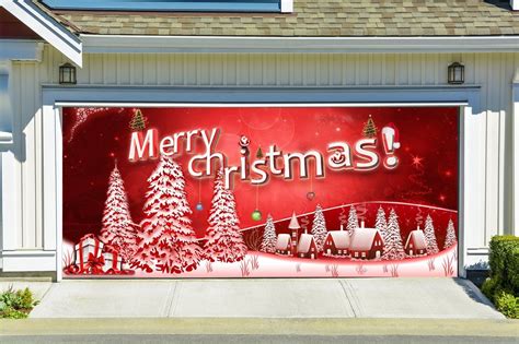 List Of Garage Door Holiday Murals Simple Ideas | Car Picture Collection