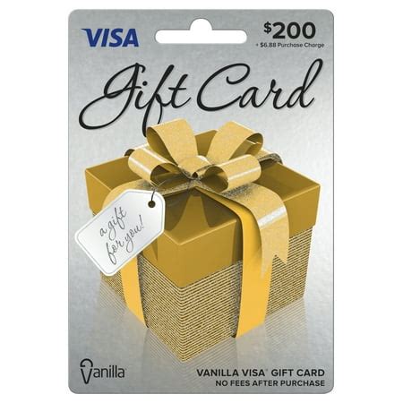 Visa $200 Gift Card - Walmart.com