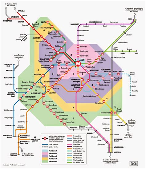 Leeds Transport Maps - Free Printable Maps