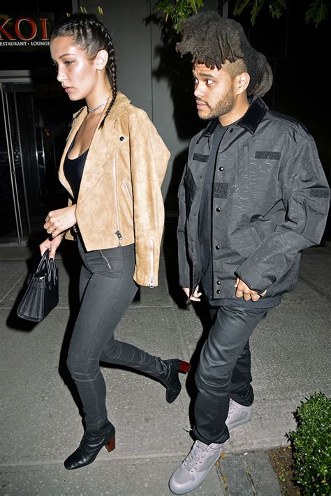 The Weeknd & Bella Hadid Step Out in Public Together for the First Time—Check Out the Couple's ...