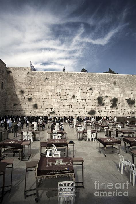 Prayers at the Wailing Wall Photograph by Eldad Carin | Fine Art America