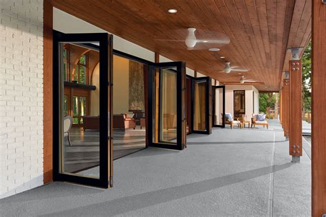 Folding Glass Patio Doors | Glass Bi-Fold Doors | Marvin