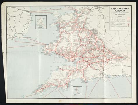 Great Western Railway map | Science Museum Group Collection