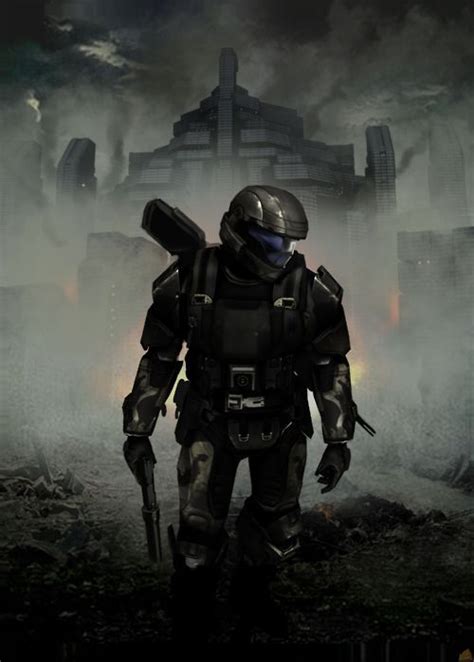 Halo 3: ODST concept art. | Gaming | Pinterest | Halo, Halo 3 odst and ...