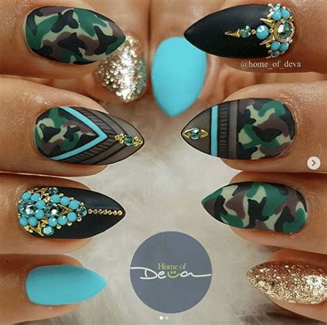 38 Trendy Army Green Nail Designs | Style VP | Page 24