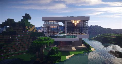 Glass House Minecraft Map