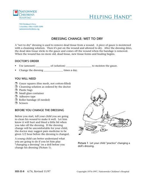 How to Perform Wet-to-Dry Dressing Changes Correctly - E Phlebotomy ...