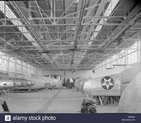 Curtiss-Wright plant in Buffalo (N. Y.), 1939 Apr. 12. Interior Stock ...