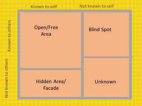 Johari Window Model - Management Weekly