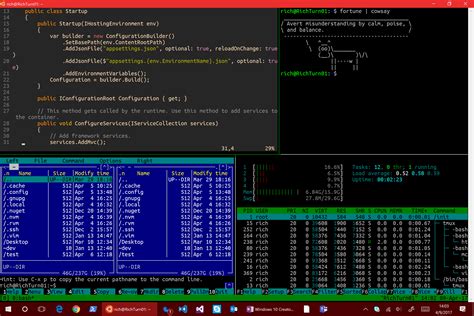 Windows Subsystem for Linux - The Windows 10 Creators Update Arrives