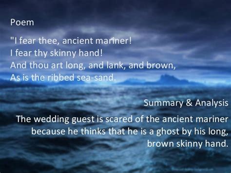 The Rime of the Ancient Mariner part 4 ppt