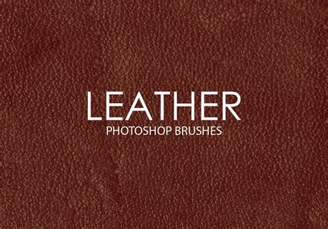 Free Leather Photoshop Brushes - Free Photoshop Brushes at Brusheezy!