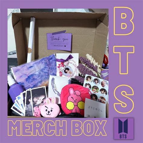 BTS ARMY MERCH BOX Unofficial Gift Set (Updated) | Shopee Philippines