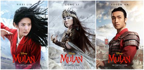 PHOTOS: Disney Releases New Character Posters For "Mulan" - WDW News Today