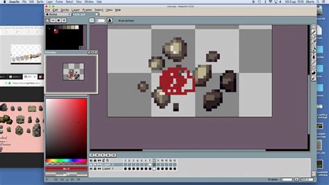 PIXEL ART TIME LAPSE #143 - Rock Explosion Animation for Video Games ...