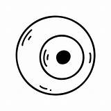 Eyeball Coloring Pages sketch template