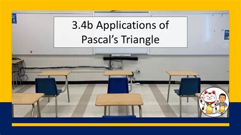 3.4b Applications of Pascal's Triangle - YouTube