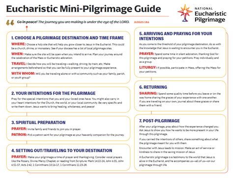 Eucharistic Pilgrimages – join or make one – EUCHARISTIC ADORATION