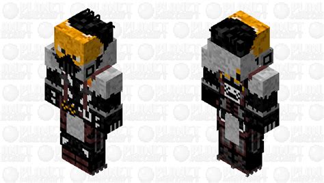 CAUSTIC Blackheart skin HD Minecraft Skin