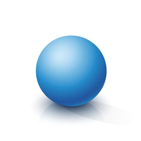 Blue sphere Vector | Premium Download