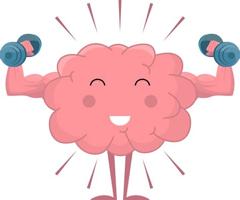 Cute Brain Clipart