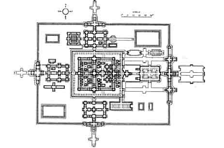 Preah Khan Temple Plan